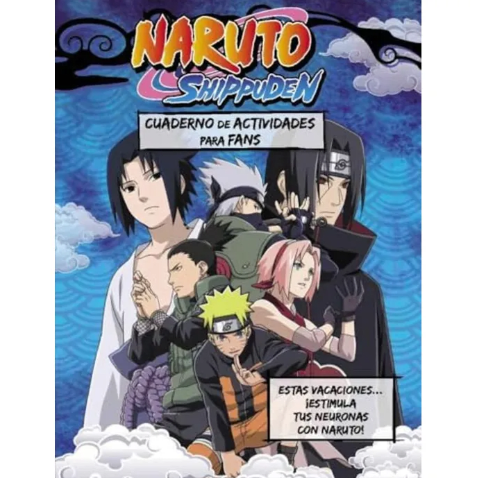 NARUTO SHIPPUDEN. CUADERNO DE ACTIVIDADES PARA FANS1