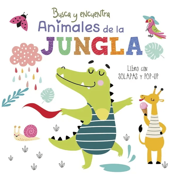 BUSCA Y ENCUENTRA ANIMALES DE LA JUNGLA POP UP1