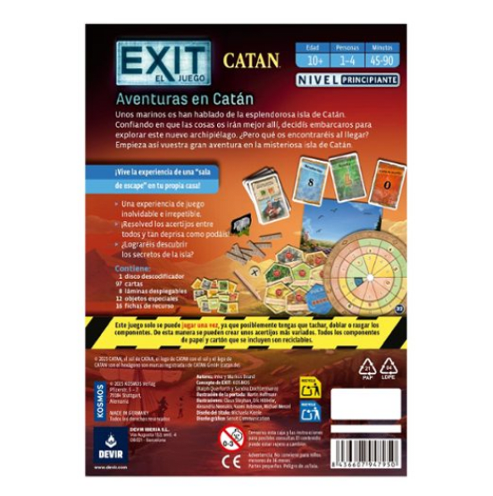 EXIT: AVENTURAS EN CATAN3