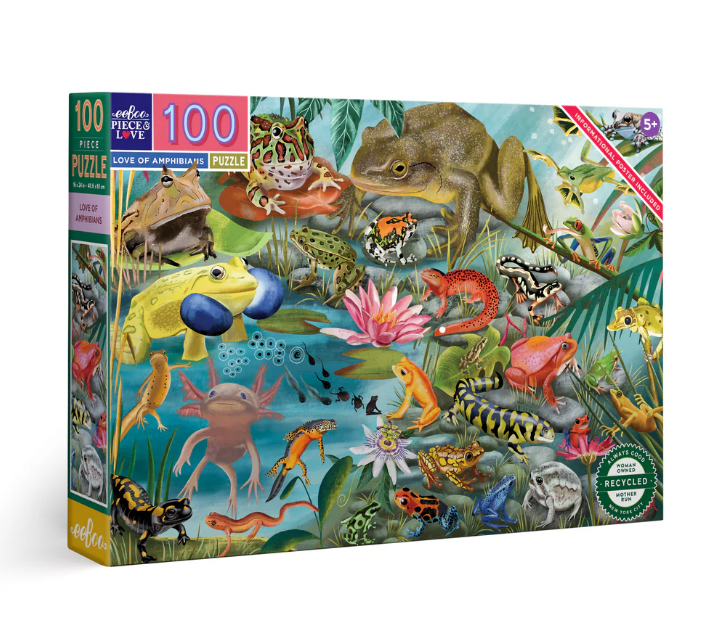 PUZZLE 100 PIEZAS - LOVE OF AMPHIBIANS1