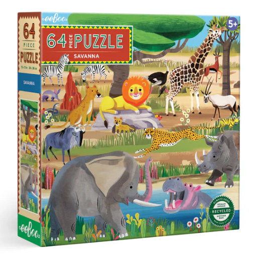 PUZZLE 64 PIEZAS - SAVANNA1