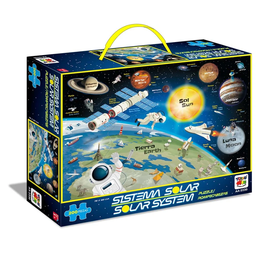 PUZZLE 200 PIEZAS SISTEMA SOLAR1