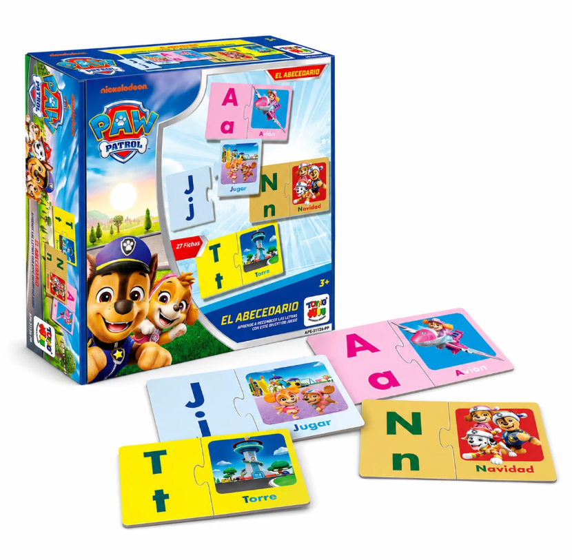 EL ABECEDARIO - FICHAS PAW PATROL1