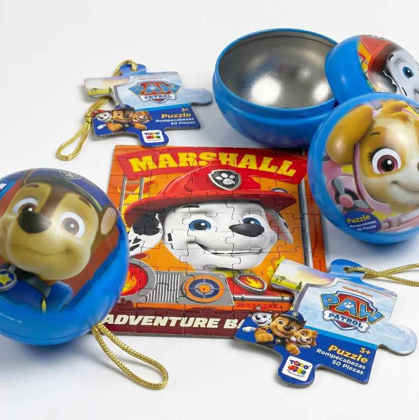 PUZZLE ESFERA DE 50 PIEZAS PAW PATROL1