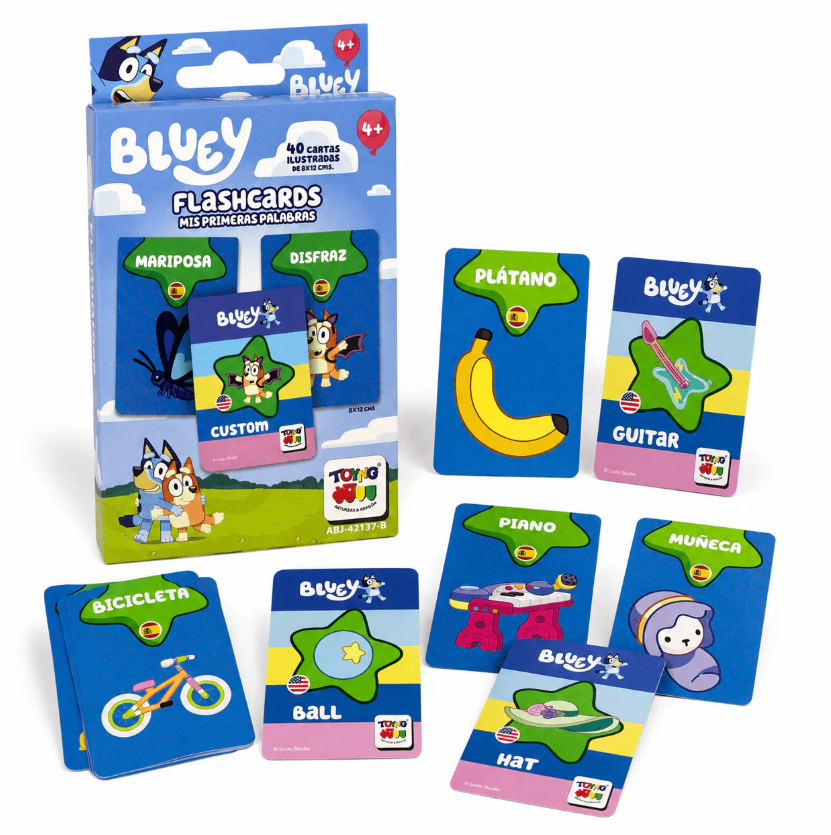FLASH CARDS BLUEY - MIS PRIMERAS PALABRAS1