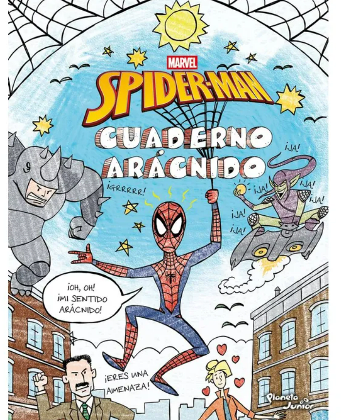 SPIDERMAN CUADERNO ARACNIDO1