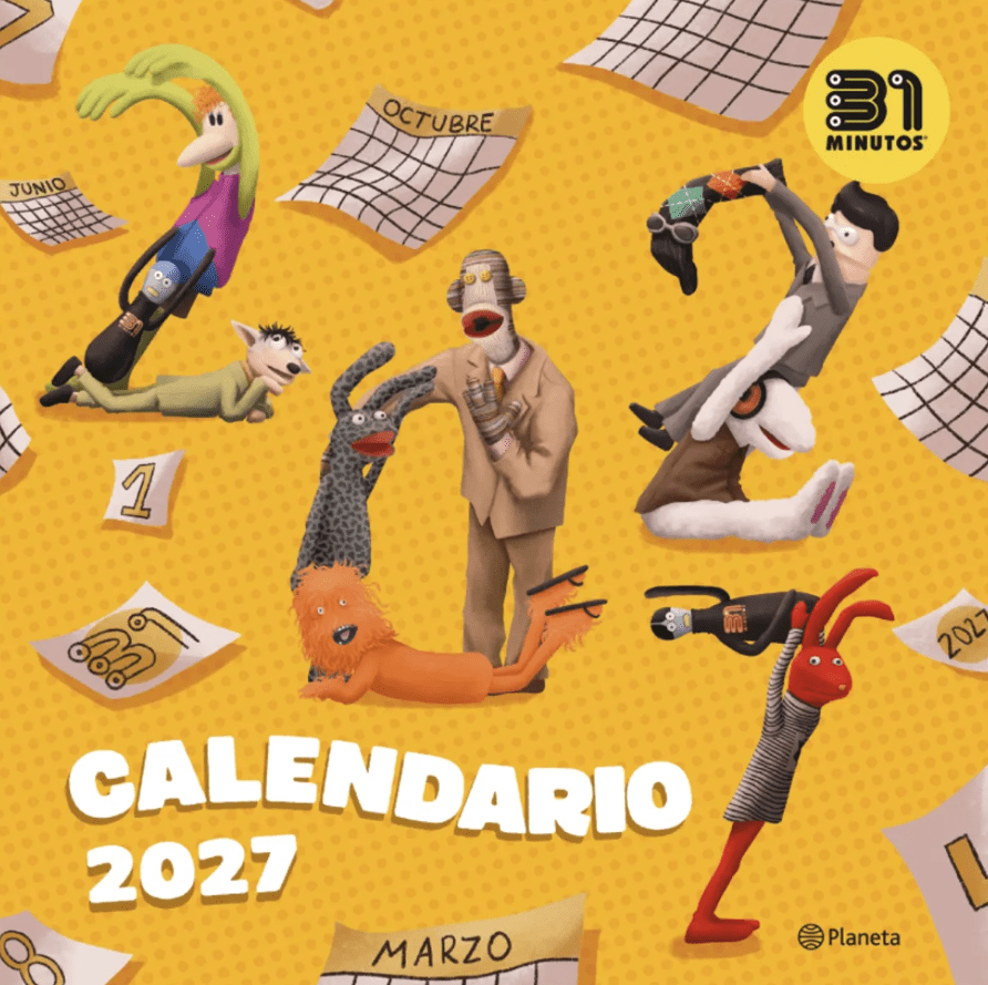 CALENDARIO 31 MINUTOS 20271