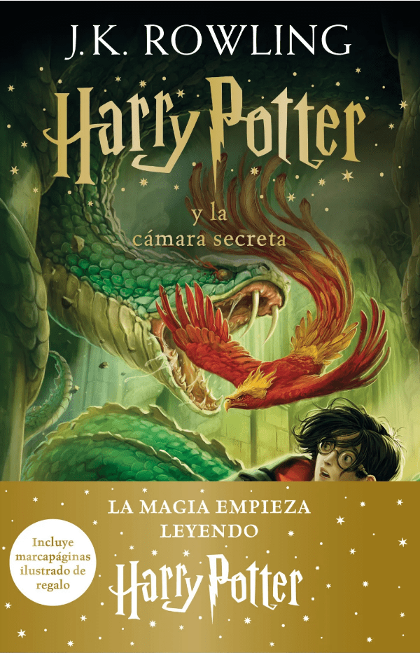 HARRY POTTER 2 Y LA CAMARA SECRETA EDICION CON LA PORTADA ILUSTRADA POR JONNY DUDDLE1