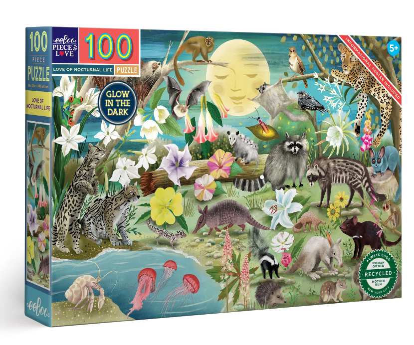 PUZZLE 100 PIEZAS LOVE OF NOCTURNAL LIFE1