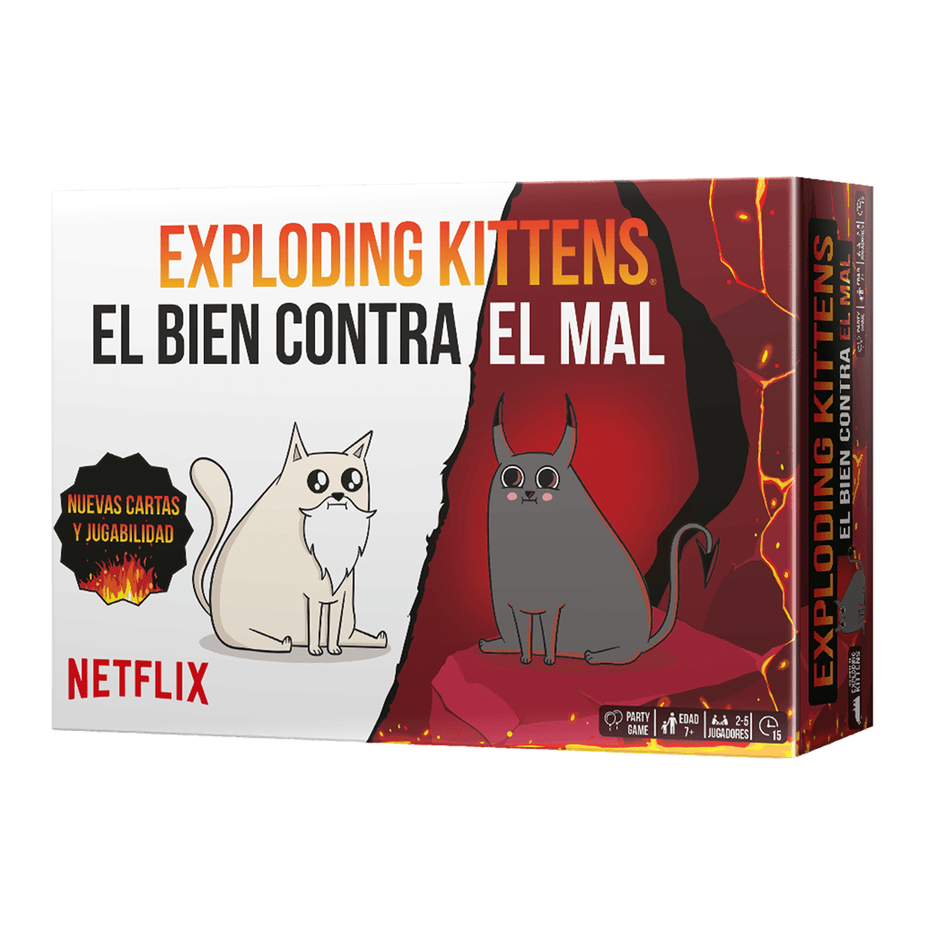 EXPLODING KITTENS EL BIEN CONTRA EL MAL1