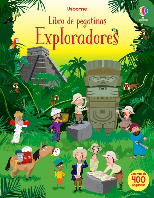 LIBRO DE PEGATINAS - EXPLORADORES1