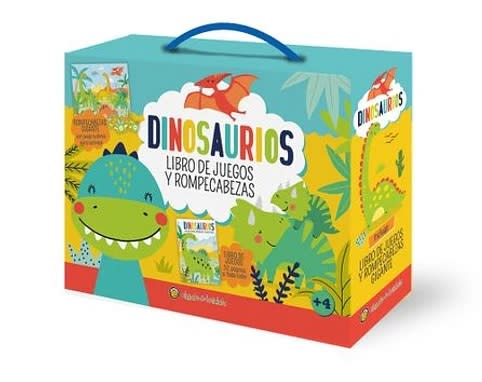 DINOSAURIOS: LIBRO DE JUEGOS Y ROMPECABEZAS1
