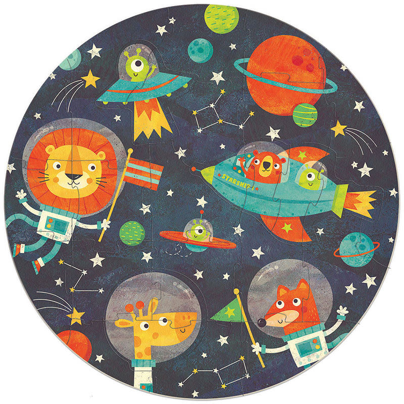 PUZZLE INFANTIL 28 PIEZAS EL ESPACIO2