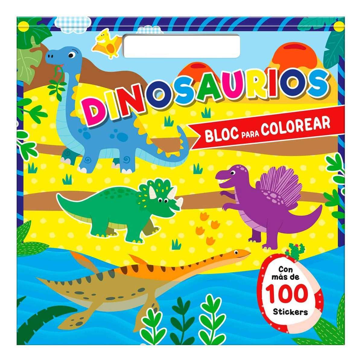 DINOSAURIOS BLOC PARA COLOREAR1