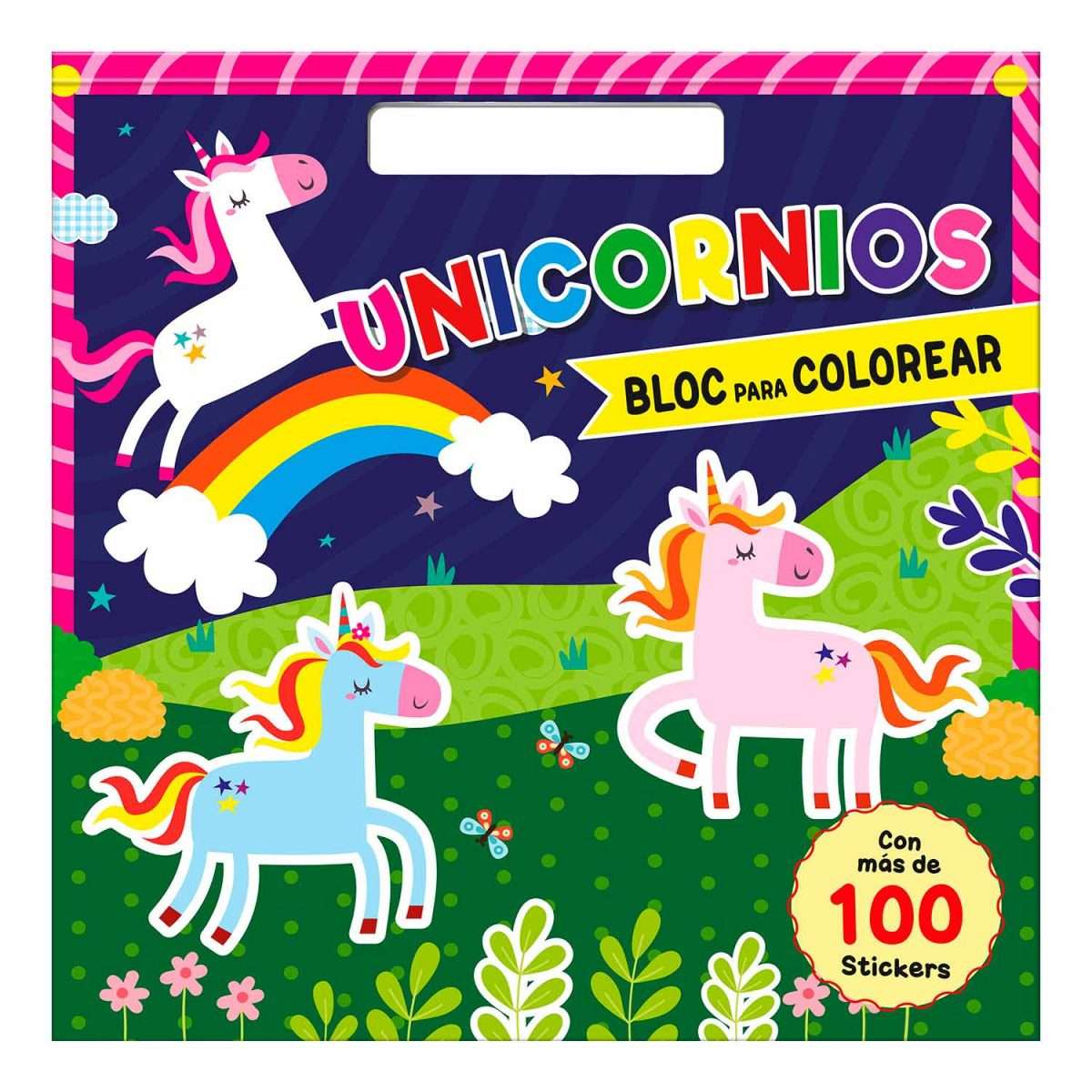 UNICORNIOS BLOC PARA COLOREAR1