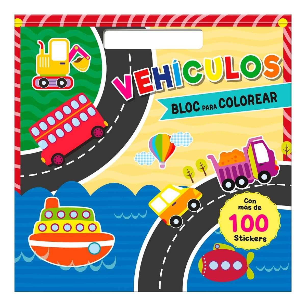 VEHICULOS BLOC PARA COLOREAR1