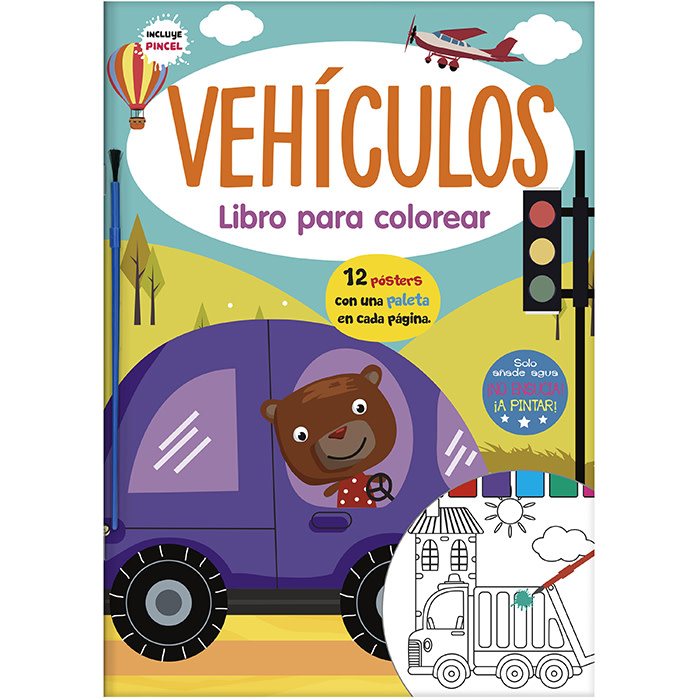 LIBRO PARA COLOREAR: VEHÍCULOS1
