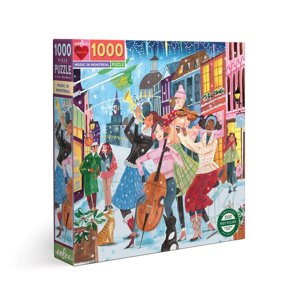 PUZZLE 1000 PIEZAS: MÚSICA EN MONTREAL1