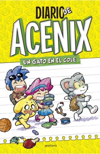 DIARIO DE ACENIX 1. UN GATO EN EL COLE1