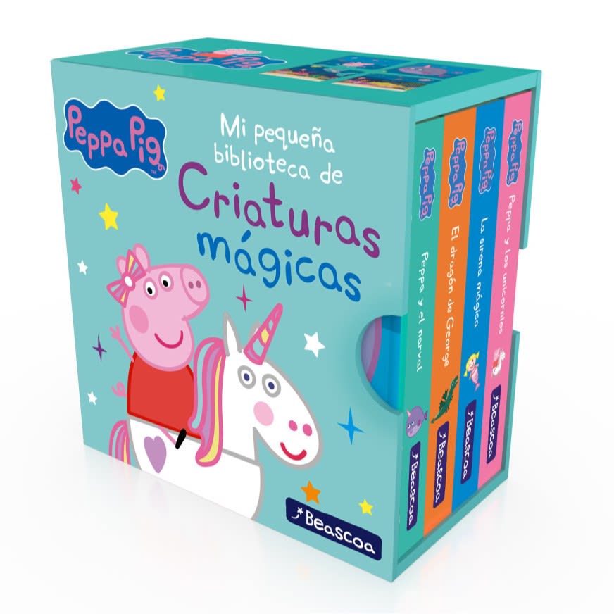 PEPPA PIG. MI PEQUEÑA BIBLIOTECA DE CRIATURAS MÁGICAS1