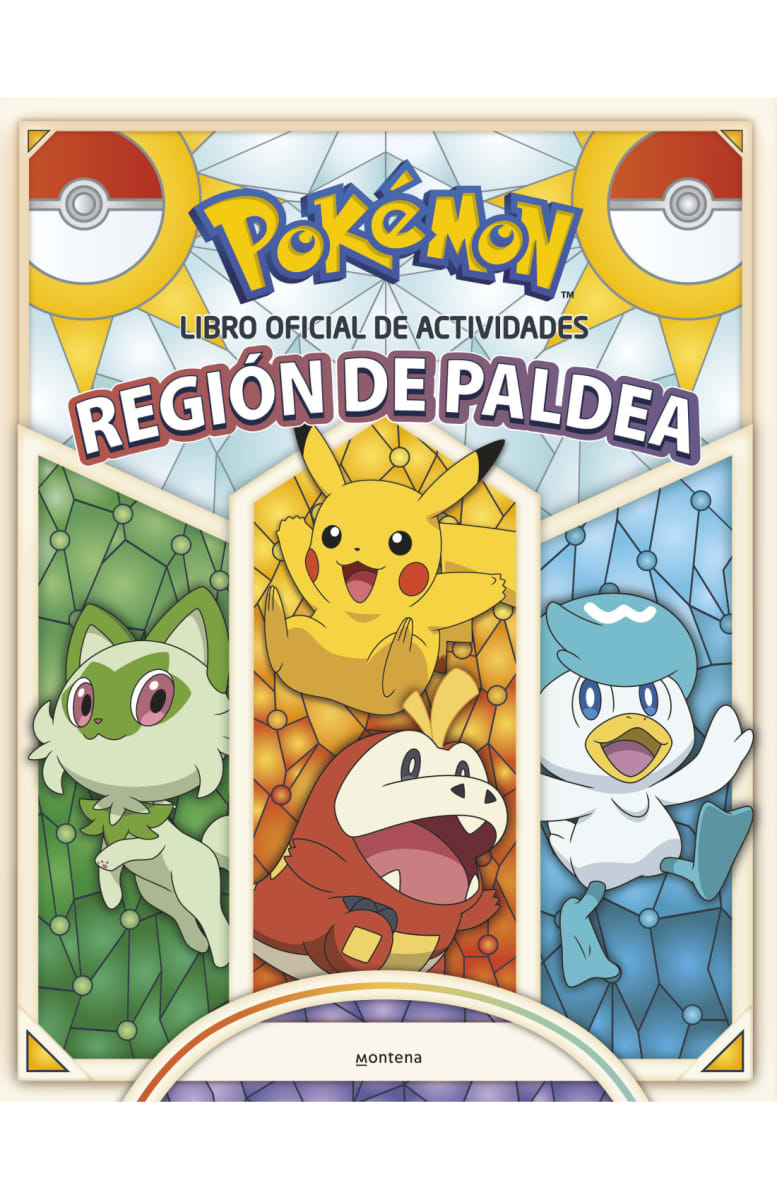 POKEMON. LIBRO OFICIAL DE ACTIVIDADES REGIÓN DE PALDEA1