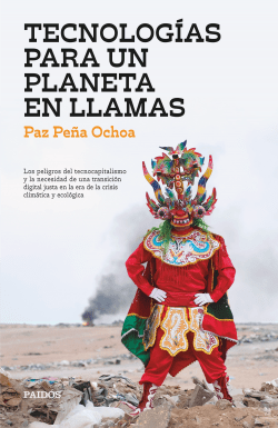 TECNOLOGIAS PARA UN PLANETA EN LLAMAS1