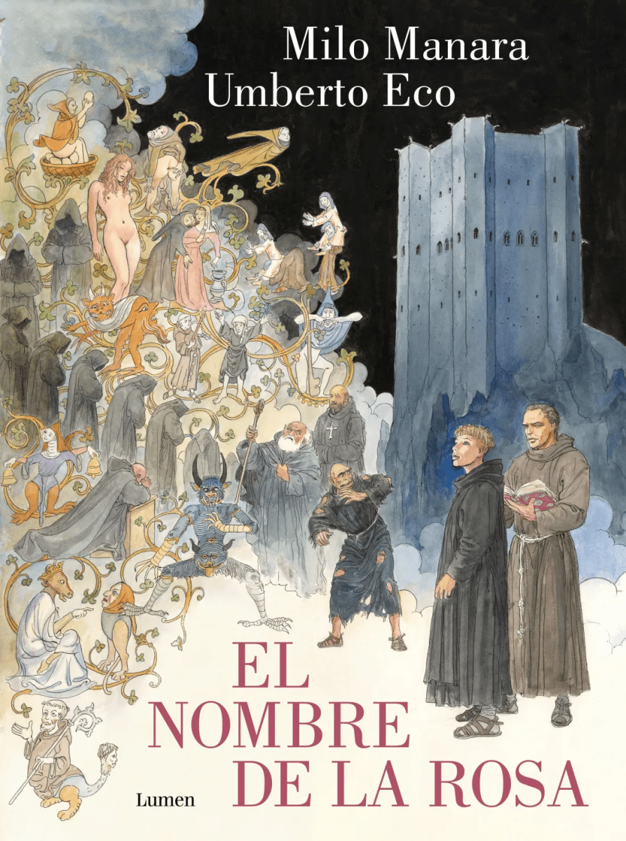 EL NOMBRE DE LA ROSA - NOVELA GRÁFICA1