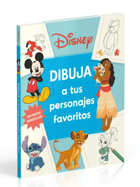 DISNEY DIBUJA A TUS PERSONAJES FAVORITOS1