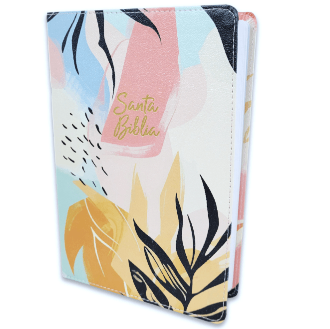 BIBLIA LETRA GRANDE MANUAL 12 PUNTOS PIEL MULTICOLOR1