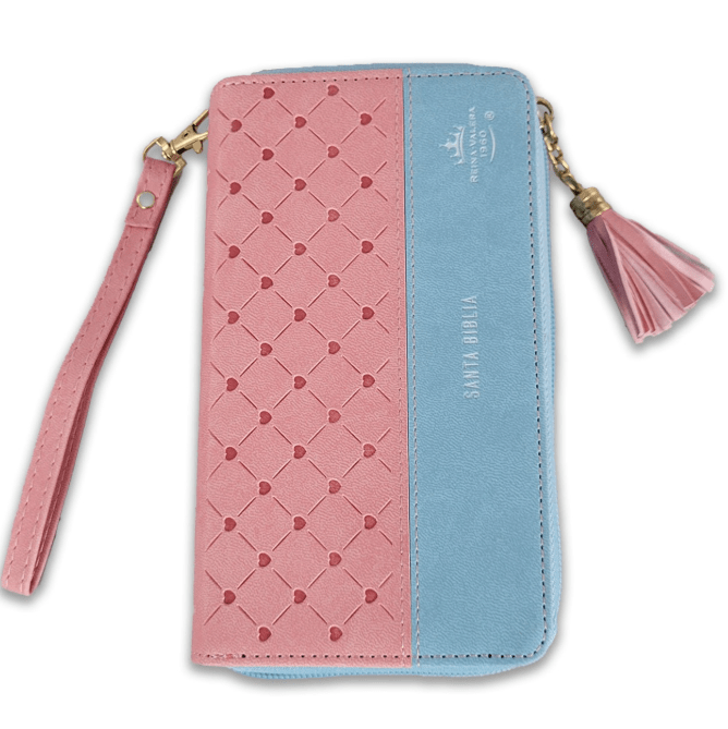 BIB RVR1960 SERIE HORIZONTE. COLORES AZUL/ROSA1