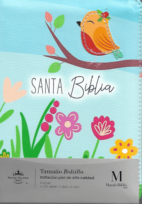 BIBLIA RVR1960 TAMAÑO BOLSILLO. PAJARO1