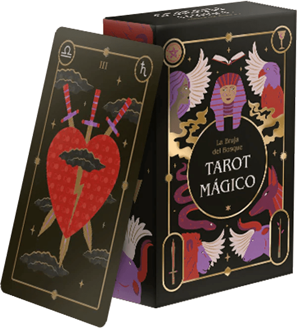 LA BRUJA DEL BOSQUE - TAROT MAGICO. 78 CARTAS Y GUÍA1