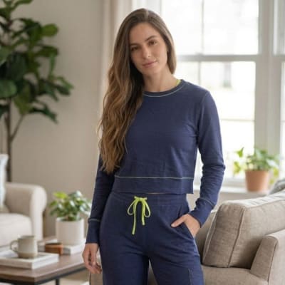 LOUNGEWEAR SET MARGOT LIMON/NAVY