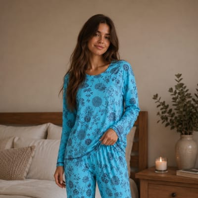 VINTAGE FLORAL SOGNO TURQUESA