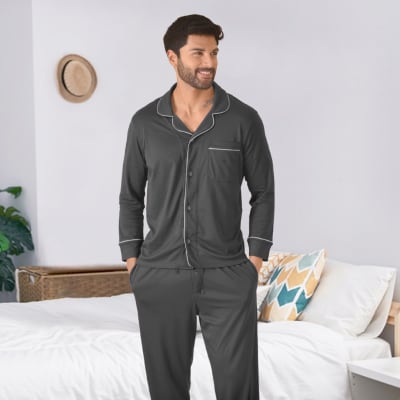 PIJAMA DOMINICK M/L CHARCOAL
