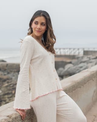 VELO DI FIORI LINEAS ROSA3