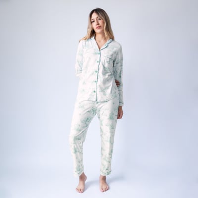 LIENZO DE ENSUEÑO ELEGANZA VERDE CACTUS