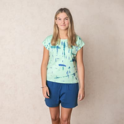 PIJAMA TRAVESIA ONIRICA JADE/MIDNIGHT AZUL