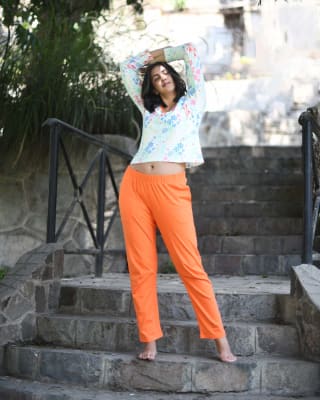 FLORAL NARANJA1