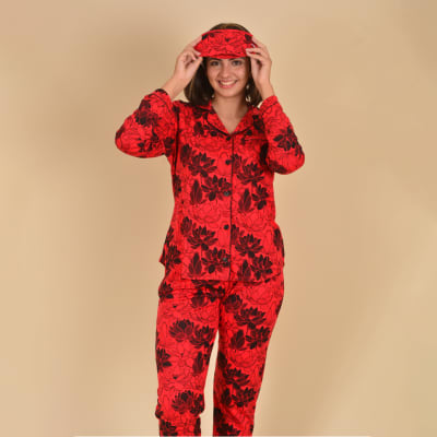 FLOR DE LOTO ELEGANZA ROJO1