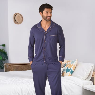 PIJAMA DOMINICK M/L AZUL