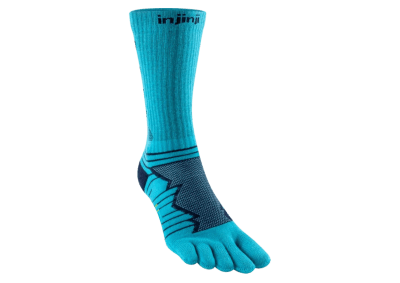 Injinji - Medias ULTRA RUN Crew Coolmax Pacific Blue