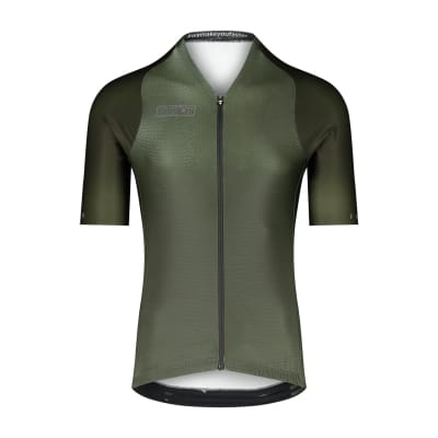 ICON COLDBLACKJERSEY OLIVE BIORACER HOMBRE