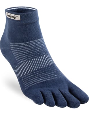 Injinji - Medias RUN Lightweight Mini-Crew Coolmax Azul
