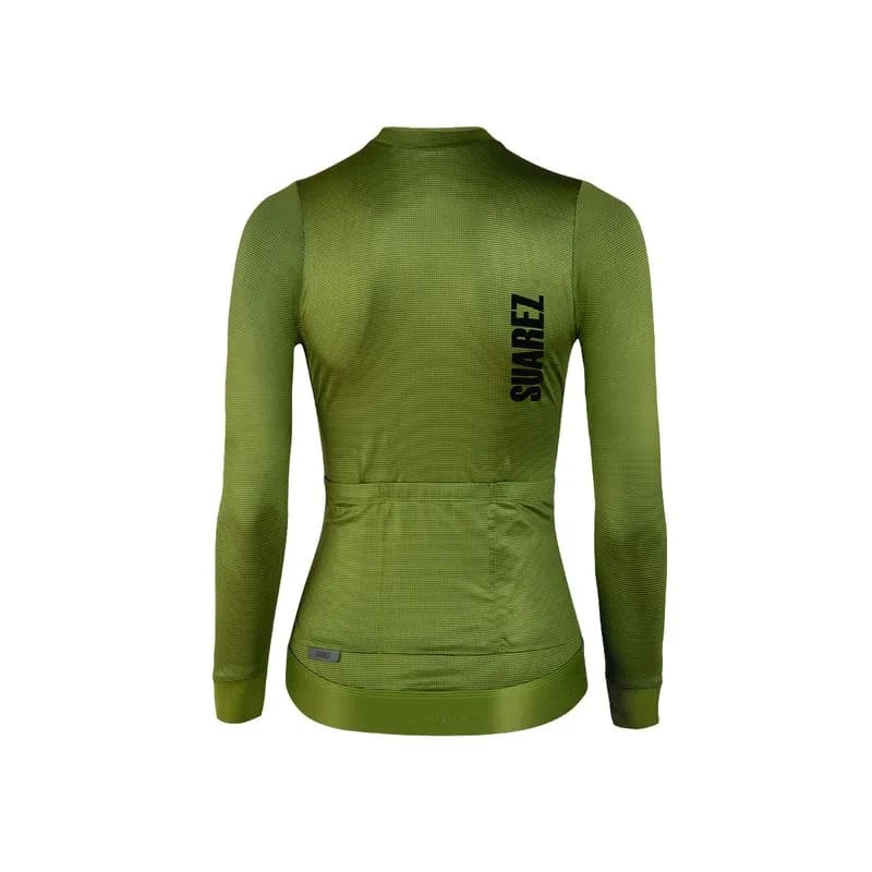 JERSEY MUJER ML RAPID OLIVE  2.32