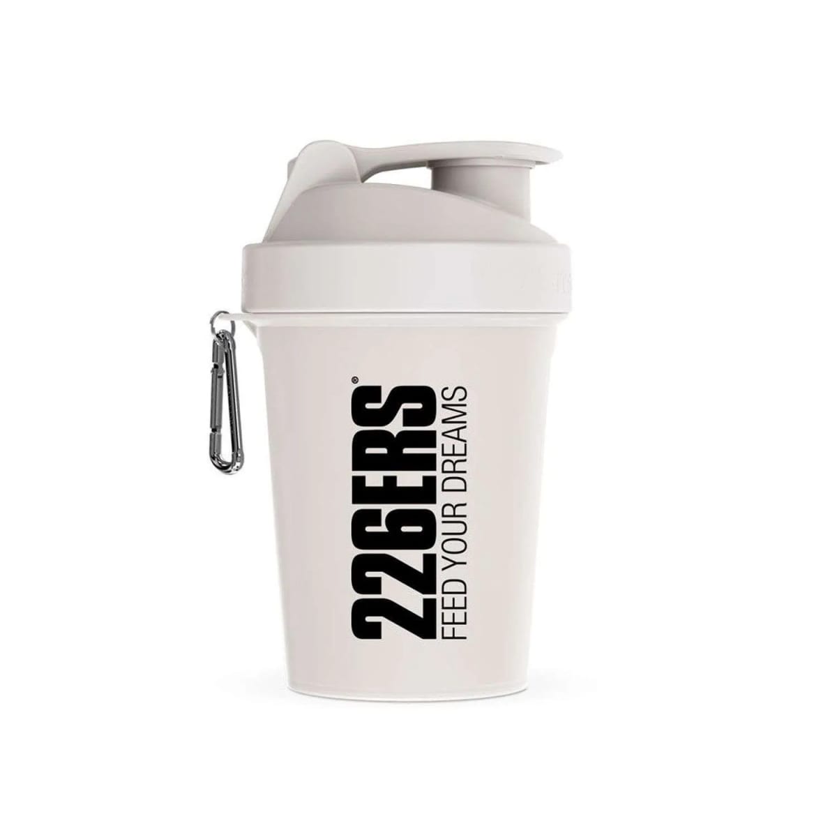 SHAKER WHITE – BLACK LOGO 600ML1