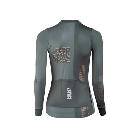 JERSEY MUJER ML LOCK GRAY 2.32