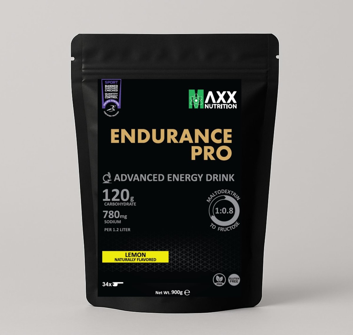 MAXX NUTRITION ENDURANCE PRO LEMON 900GR1