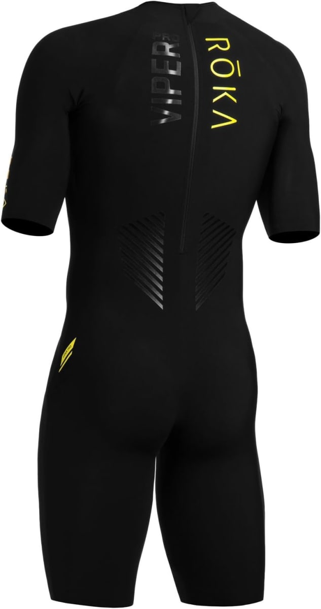 SWIMSKIN MEN VIPER PRO MANGA CORTA  BLK/LIM2