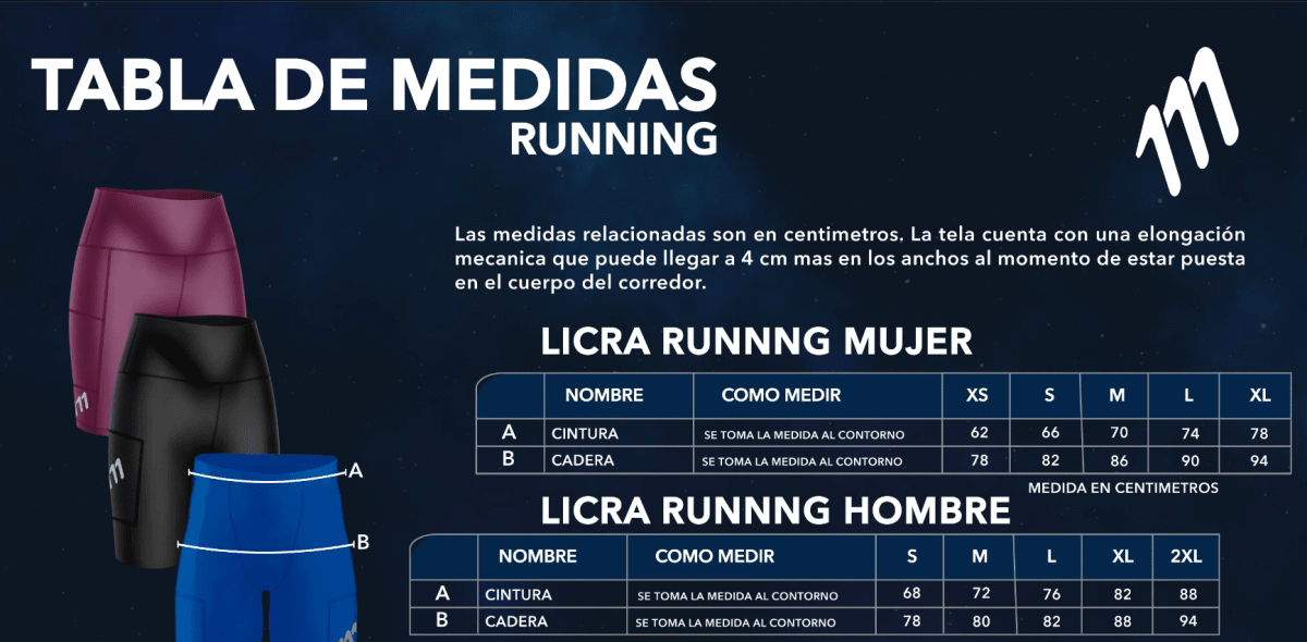 LICRA HOMBRE RUNNING AZUL2